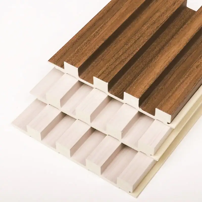 Lignum solidum interlocking craticula Wall Panel