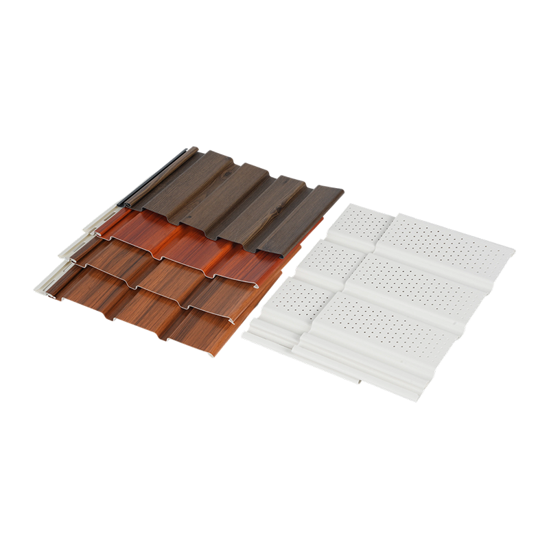 Lignum Frumenti Solidum & Vented PVC Eave Soffit Panel