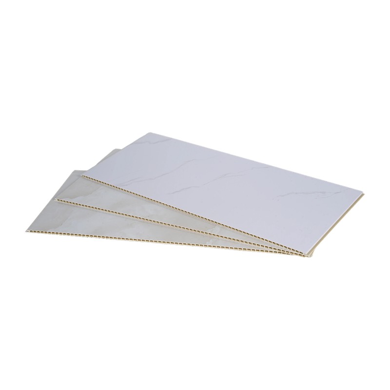 Marmor Pattern umor-Probatur Bamboo Fibra PVC Coele Integrated Wall Panel