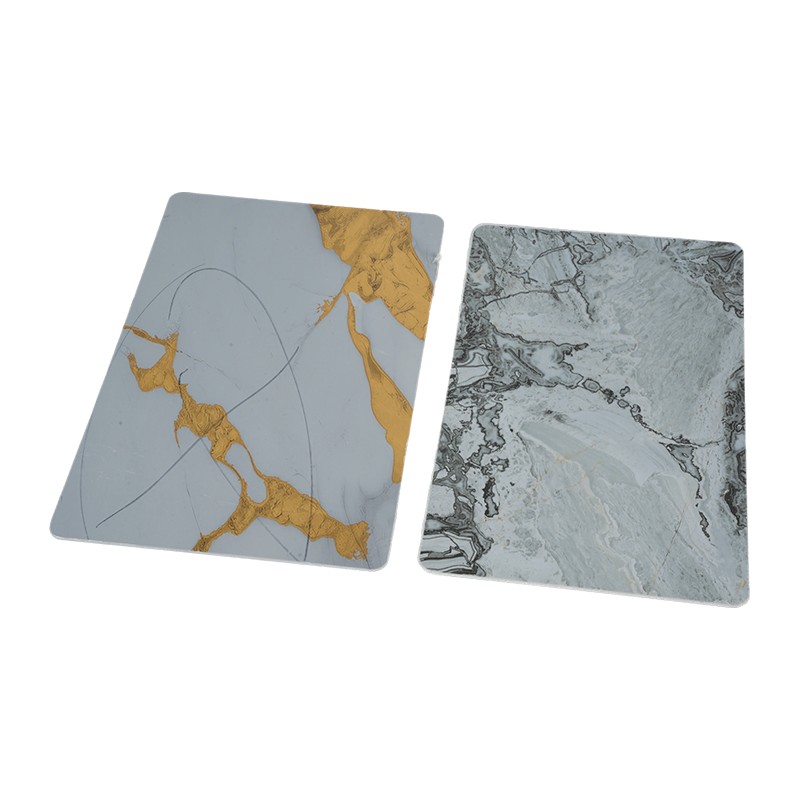 Faux Marmor UV Coated PVC Board Humor Probatur Murus interior Cladding